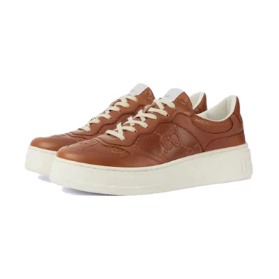 (W) Gucci Chunky B GG Sneakers 'Brown'