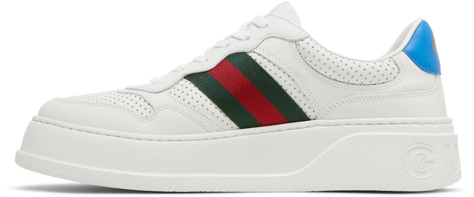 Gucci Sepatu Chunky GG Web 'Putih Biru' 669698-UPG10-9060 Lookbook Gucci Sepatu Chunky GG Web 'Putih Biru' 669698-UPG10-9060