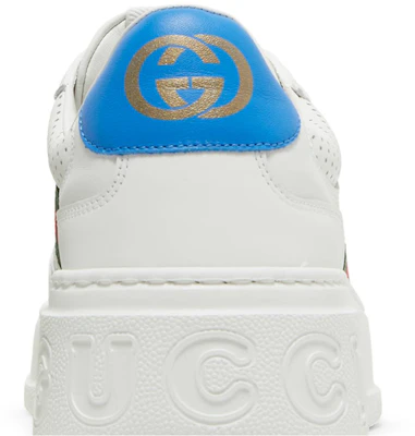 Gucci Sepatu Chunky GG Web 'Putih Biru' 669698-UPG10-9060 Sizing Gucci Sepatu Chunky GG Web 'Putih Biru' 669698-UPG10-9060
