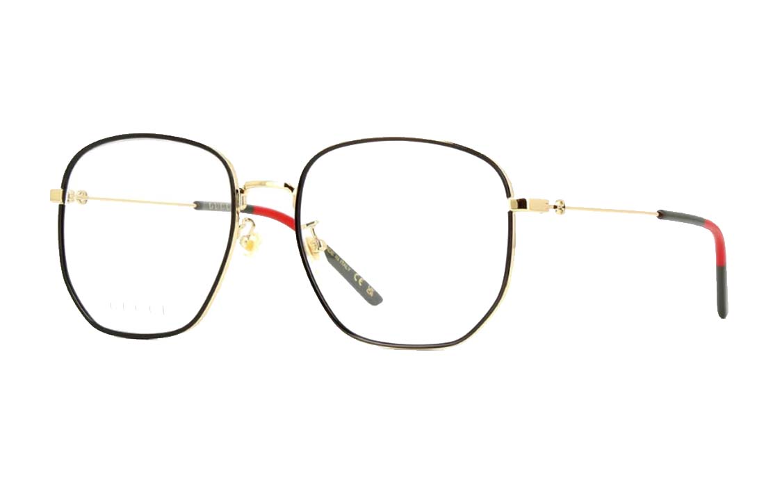 GUCCI Classic Alloy Square Irregular Optical Glasses Unisex Couple Style GG1197OA