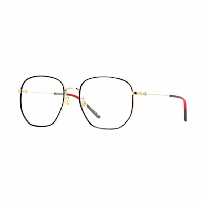 GUCCI Classic Alloy Square Irregular Optical Glasses Unisex Couple Style GG1197OA