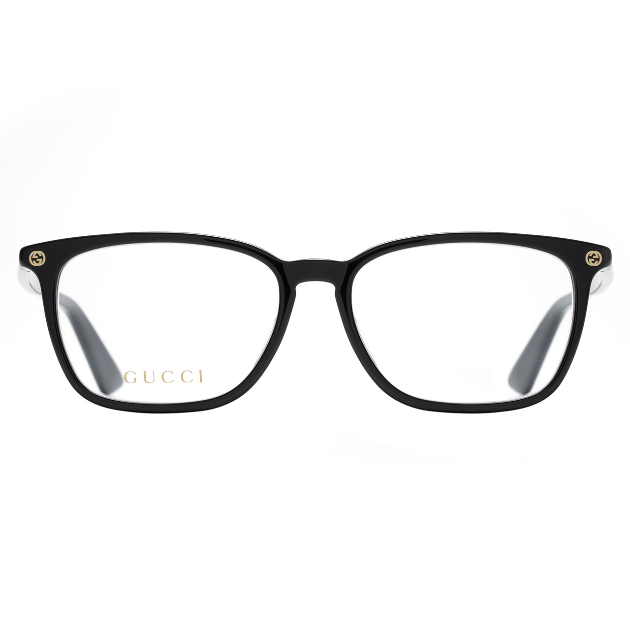 GUCCI Classic Bee Black Square Fashion Eyeglasses Frame Unisex Optical Glasses GG0156 圖 3
