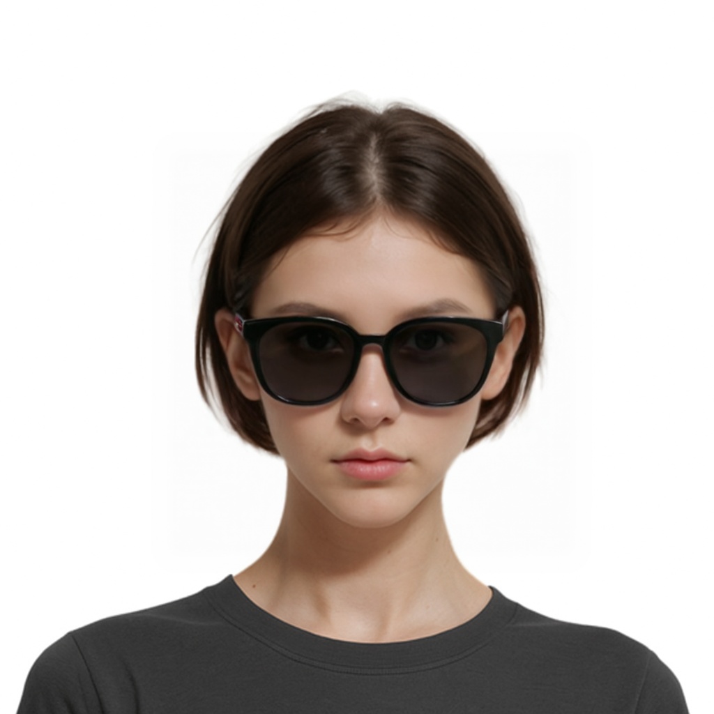 GUCCI Classic Double G Sunglasses UV Protection Unisex Black with Red-Green Details GUCCI-GG-0855SK-001 圖 8
