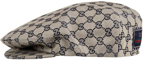 Lookbook GUCCI 經典GG帆布帽 米色與藍色 696856-4HAOB-4068