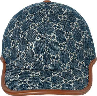 GUCCI Classic Logo Trendy Cotton Blue Baseball Cap for Men. 6562064HAC3 Lookbook GUCCI Classic Logo Trendy Cotton Blue Baseball Cap for Men. 6562064HAC3