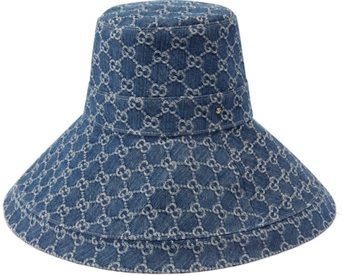 グッチ クラシックロゴ ユニセックス バケットハット - ブルー 631958-3HAAH-4900 Order グッチ クラシックロゴ ユニセックス バケットハット - ブルー 631958-3HAAH-4900