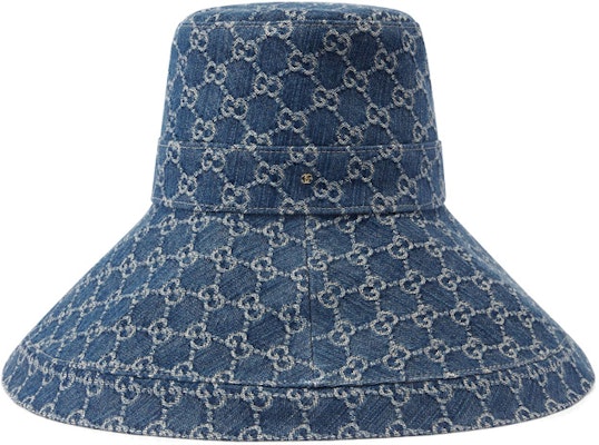 グッチ クラシックロゴ ユニセックス バケットハット - ブルー 631958-3HAAH-4900 Lookbook グッチ クラシックロゴ ユニセックス バケットハット - ブルー 631958-3HAAH-4900