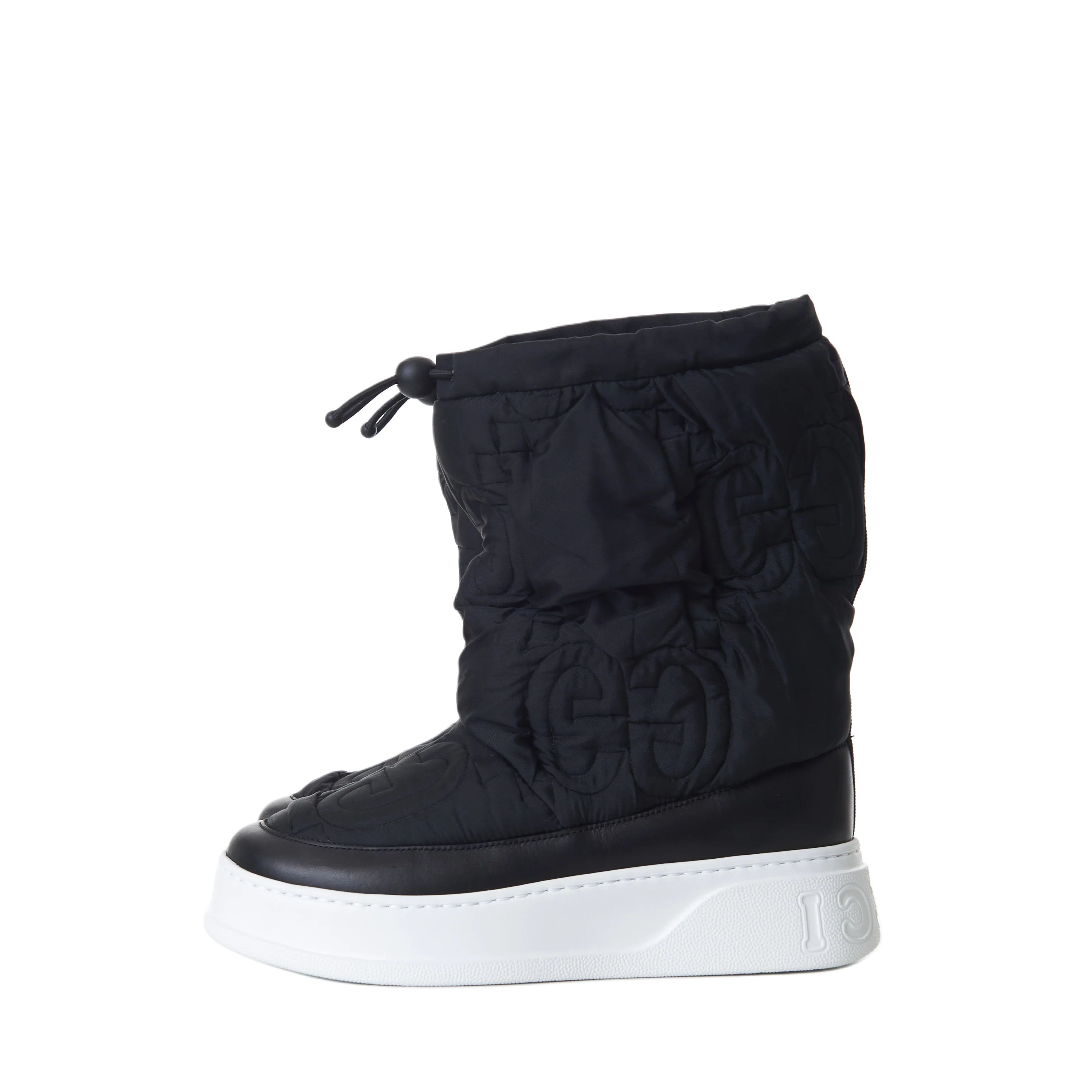 Buy Botas de Tela Gucci Negras 721104-FAAWE-1164