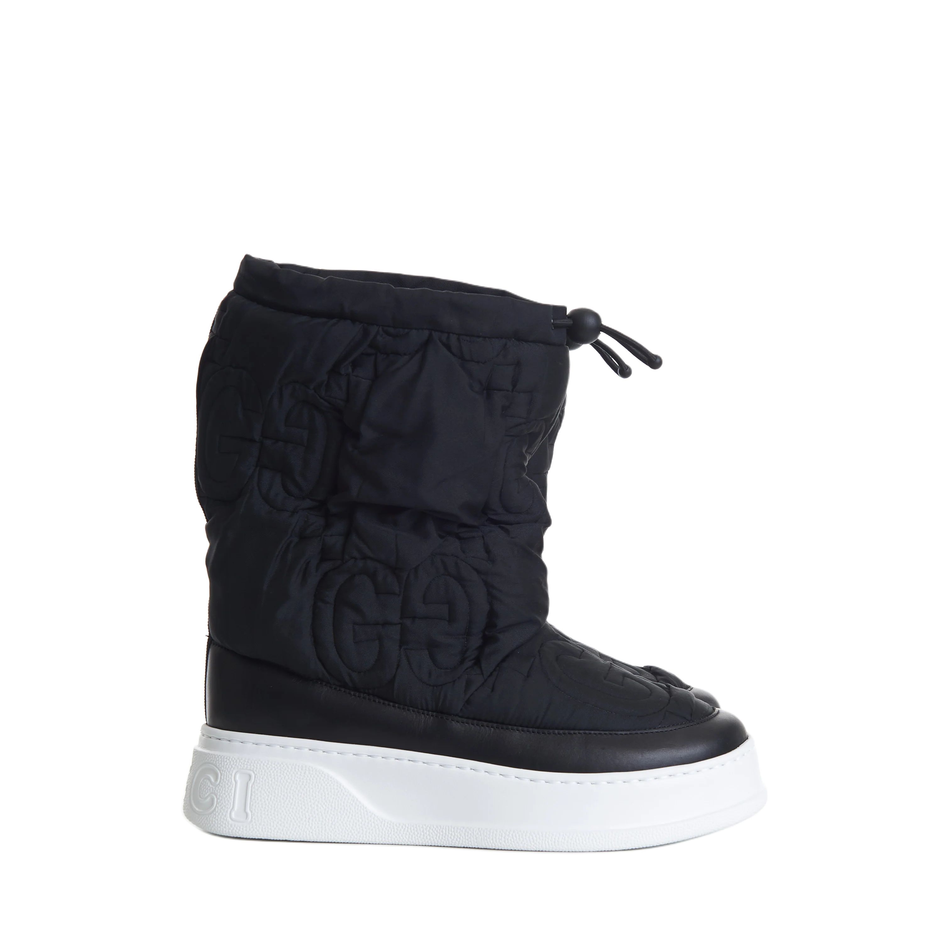 Order Botas de Tela Gucci Negras 721104-FAAWE-1164