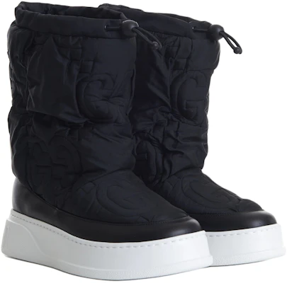 Botas de Tela Gucci Negras 721104-FAAWE-1164 Lookbook Botas de Tela Gucci Negras 721104-FAAWE-1164