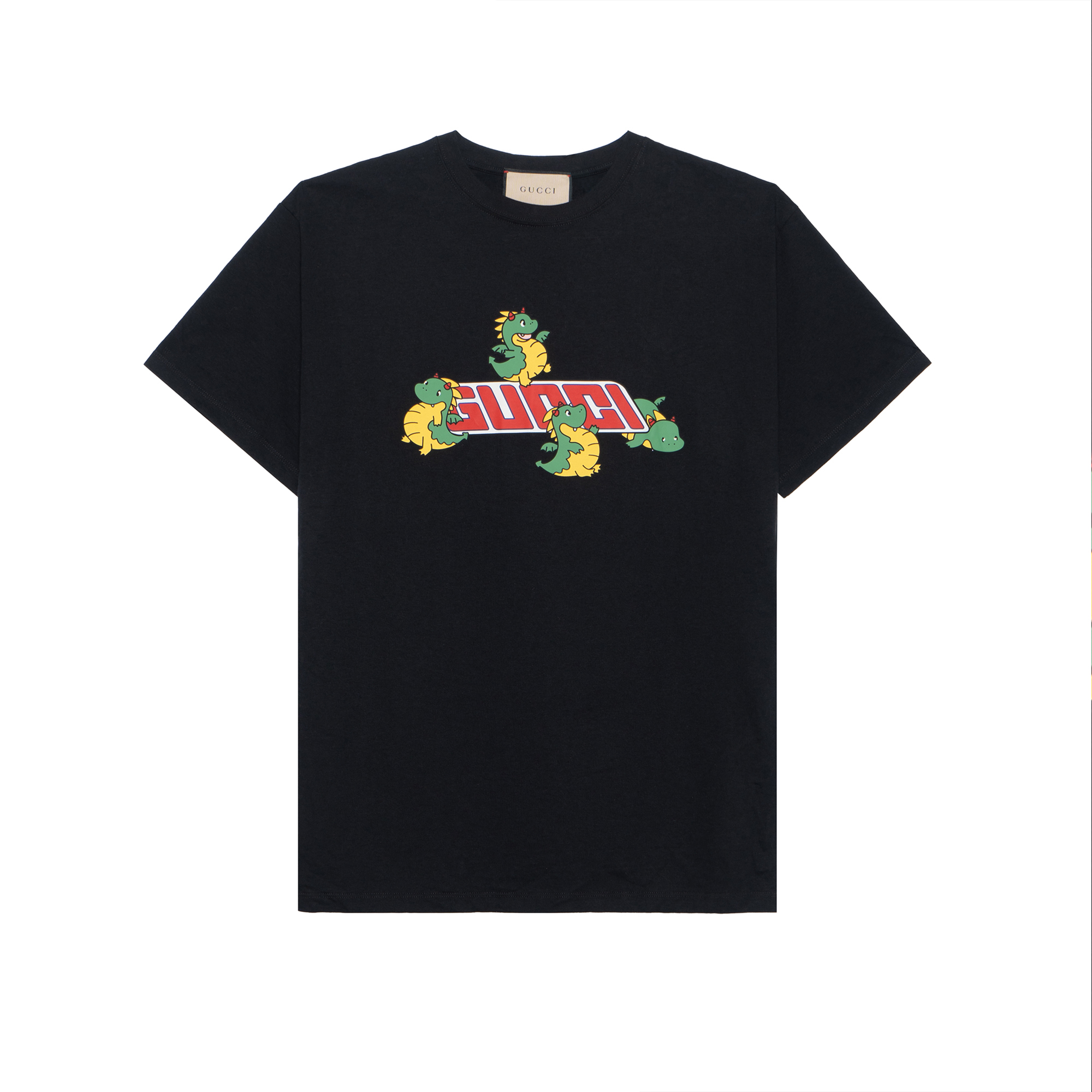 Gucci CNY 2024 Black Dragon Baby Print Logo Tee 771758-XJGCG-1152