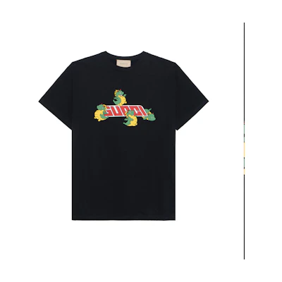 Gucci CNY 2024 Black Dragon Baby Print Logo Tee 771758-XJGCG-1152