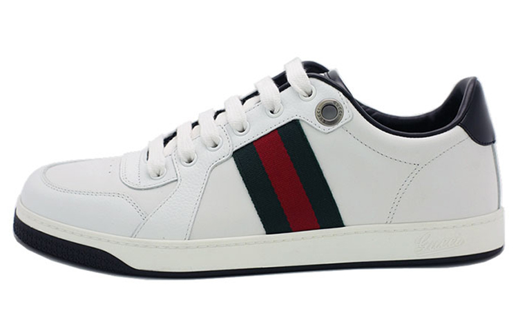 Gucci Coda Web Stripe Low 'White' 283115-APD90-9072