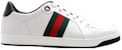 Gucci Coda Jalur Web Rendah 'Putih' 283115-APD90-9072