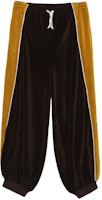 GUCCI Colorblock High-Waist Jogger Pants Unisex Brown 562251-XJA3J-2215 GUCCI Colorblock High-Waist Jogger Pants Unisex Brown 562251-XJA3J-2215