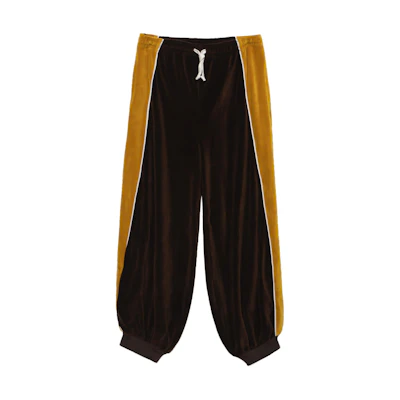 GUCCI Colorblock High-Waist Jogger Pants Unisex Brown 562251-XJA3J-2215