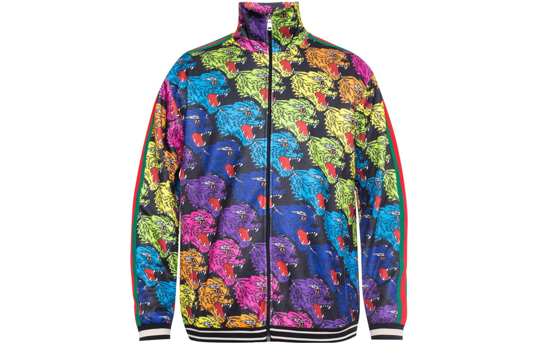 Gucci Colorblock Stand Collar Zip-Up Jacket 526577-X9X26-1082