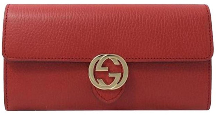 Gucci 红色GG锁扣长款钱包(12卡位) Buy Gucci 红色GG锁扣长款钱包(12卡位)