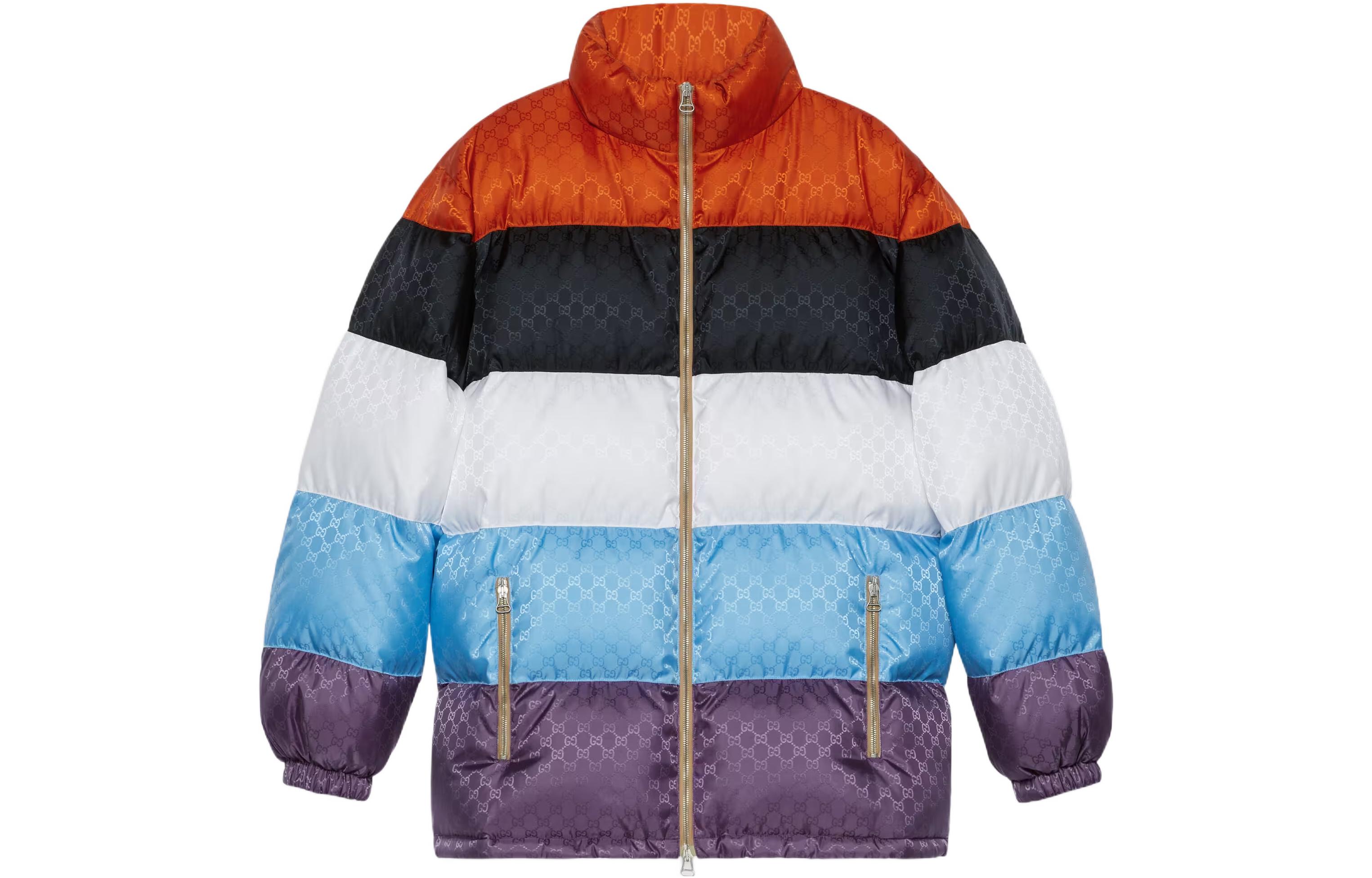 Gucci Cosmogonie FW22 Colorblock Zip-Up Jacket Multicolor - 718226-Z8A6E-7088
