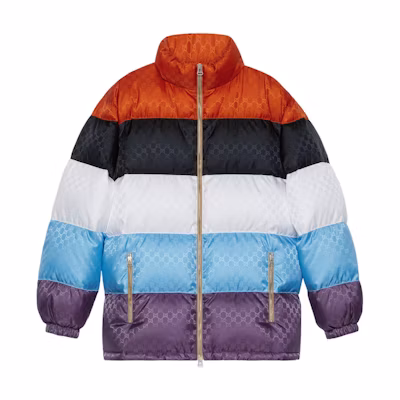 Gucci Cosmogonie FW22 Colorblock Zip-Up Jacket Multicolor - 718226-Z8A6E-7088