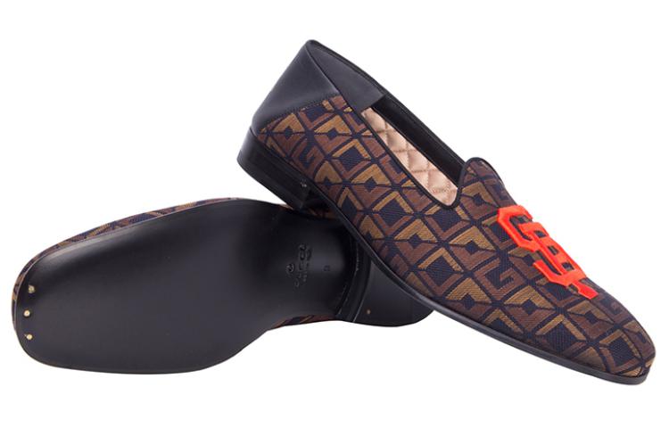 Purchase Gucci Scarpe Basse Casual in Cotone a Blocchi di Colore 548891-90310-4095