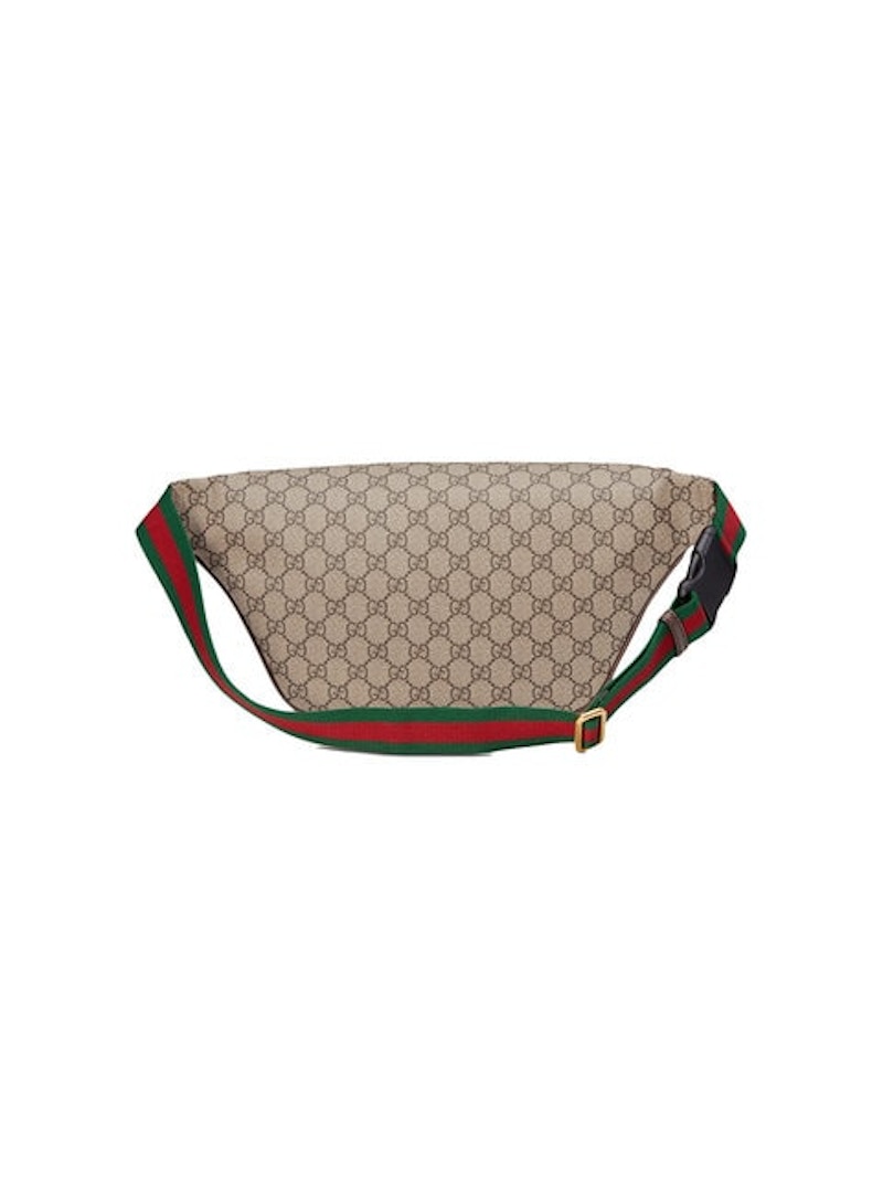 Gucci Courrier Waist Bag GG Supreme Beige/Ebony 圖 2