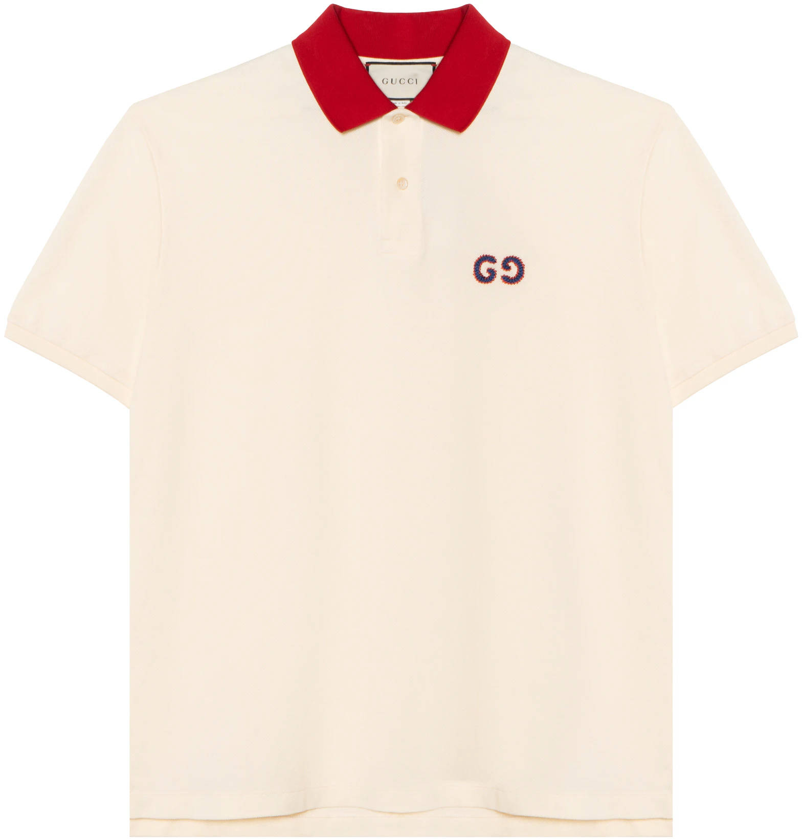 gucci-cream-short-sleeve-polo-with-contrasting-collar-and-logo-for-men-574086-xja-6-c-9244