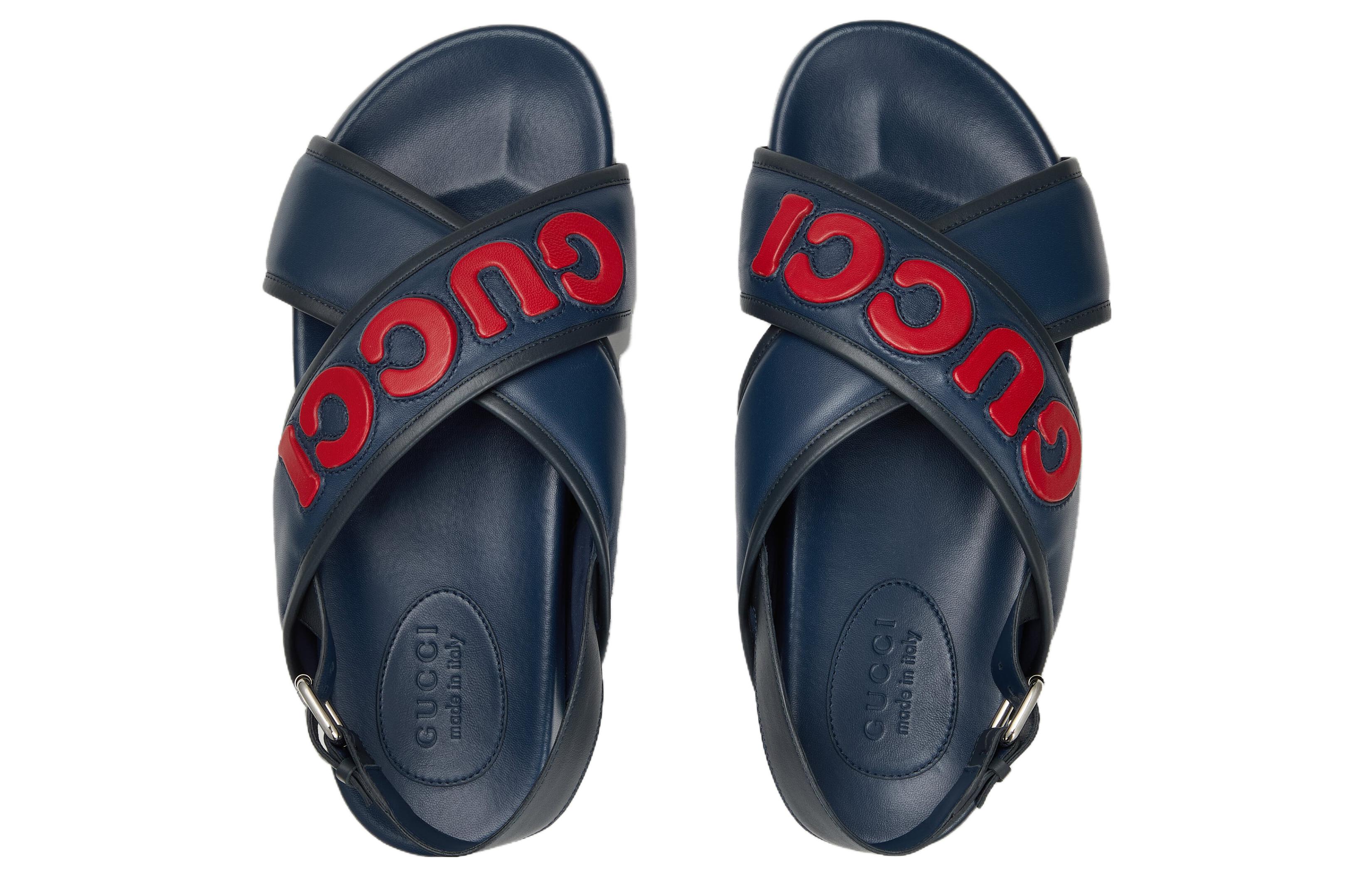Lookbook Sandal Cross Gucci Biru Merah 742024-AABYS-4058