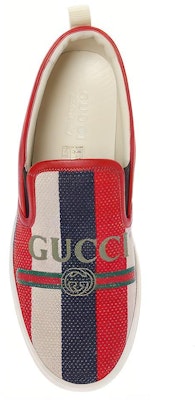 구찌 크루즈 슬립온 '스트라이프' (Gucci Cruise Slip-on 'Stripe') 523713-9SP50-9097 Shop 구찌 크루즈 슬립온 '스트라이프' (Gucci Cruise Slip-on 'Stripe') 523713-9SP50-9097