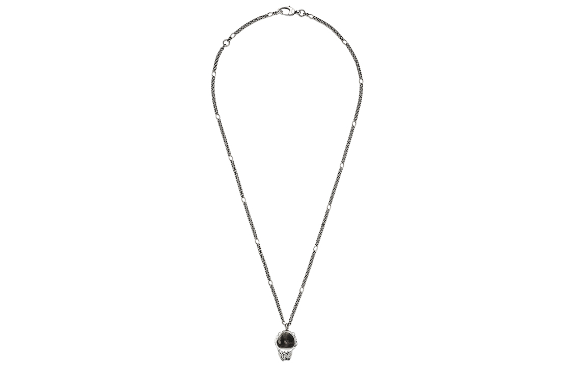 GUCCI Crystal Lion Head Necklace Fashion Jewelry 412885-J3F42-8162 圖 4
