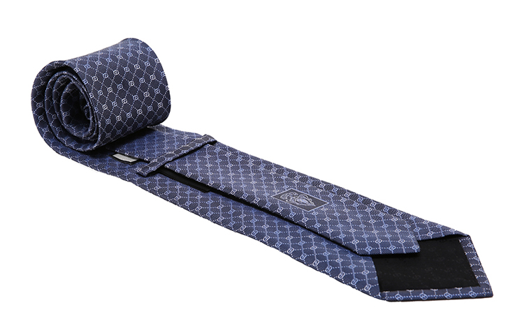 GUCCI Dark Blue Tie GG Supreme Collection 386489-4B002-4269 圖 5