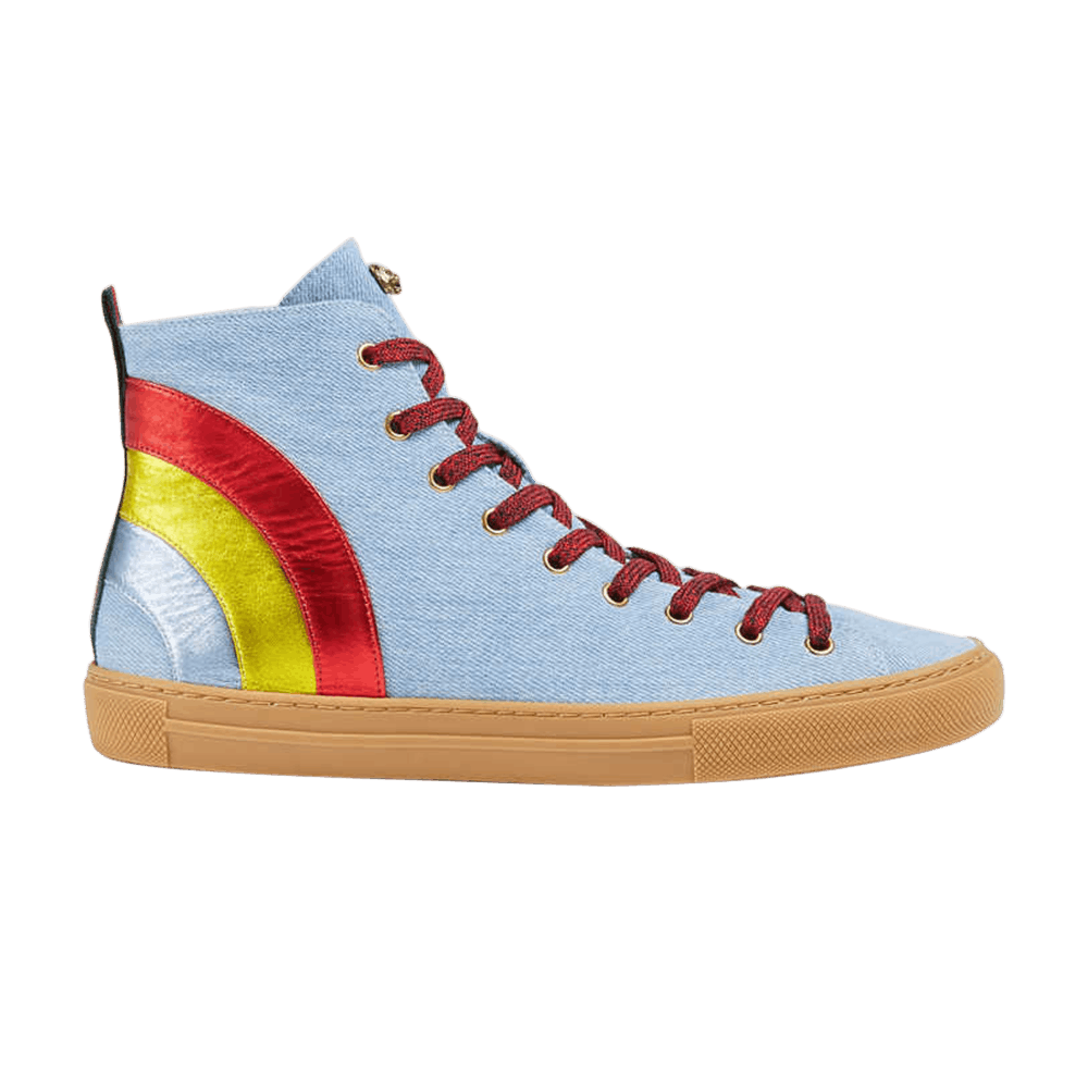 Gucci Denim High 'Rainbow' 450887-K5G50-4969