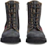 Shop Gucci Denim Round-Toe Lace-Up Ankle Boots 'Black' 761989-FACKB-1054