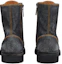 Purchase Gucci Denim Round-Toe Lace-Up Ankle Boots 'Black' 761989-FACKB-1054