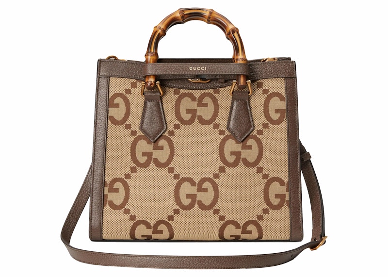 Gucci Diana Jumbo GG Tote Bag Small Camel/Ebony 圖 2
