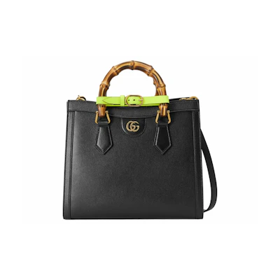 Gucci Diana Small Tote Bag Black