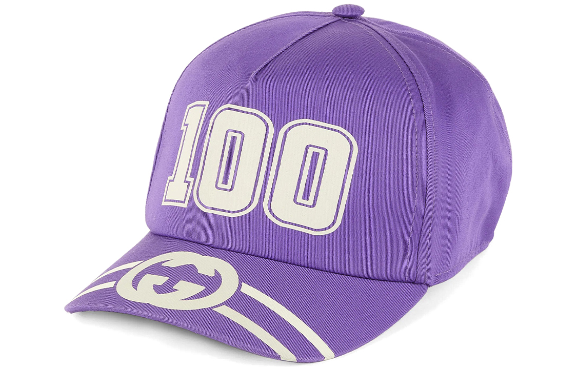 Order GUCCI Digital Logo Purple Fashion Baseball Cap Unisex 6730814HAKR5270