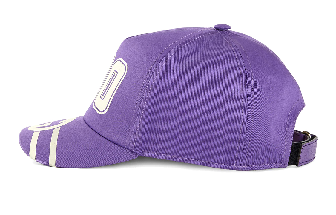 Lookbook GUCCI Digital Logo Purple Fashion Baseball Cap Unisex 6730814HAKR5270