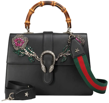 Gucci Dionysus Bamboo Top Handle Bunga Deco Hitam Buy Gucci Dionysus Bamboo Top Handle Bunga Deco Hitam
