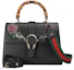 Buy Gucci Dionysus Bamboo Top Handle Bunga Deco Hitam