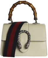 Gucci Dionysus Bamboo Top Handle Mini White Gucci Dionysus Bamboo Top Handle Mini White