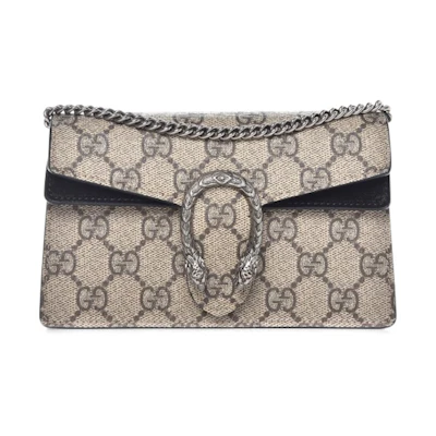 Gucci Dionysus GG Supreme Super Mini Black