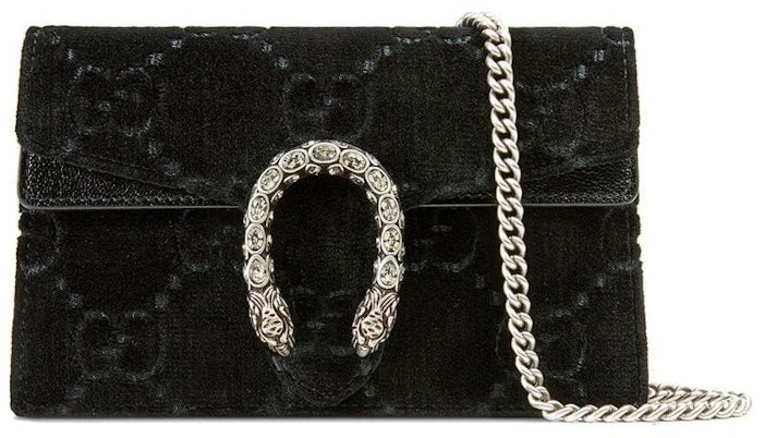 gucci-dionysus-gg-velvet-super-mini-black