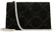 Order Gucci Dionysus GG Velvet Super Mini Black