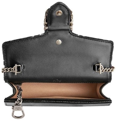 Gucci Dionysus GG Velvet Super Mini Black Lookbook Gucci Dionysus GG Velvet Super Mini Black