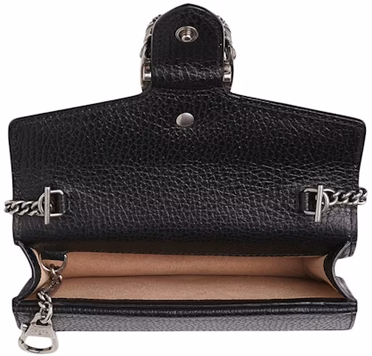 Gucci Dionysus Leather Shoulder Bag Super Mini Black Lookbook Gucci Dionysus Leather Shoulder Bag Super Mini Black