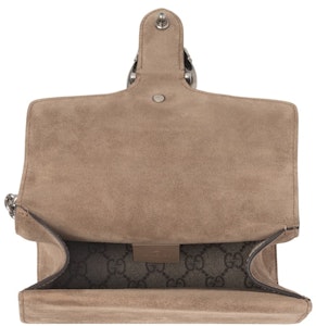 Beg Gucci Dionysus Mini GG Supreme Beige/Ebony Lookbook Beg Gucci Dionysus Mini GG Supreme Beige/Ebony