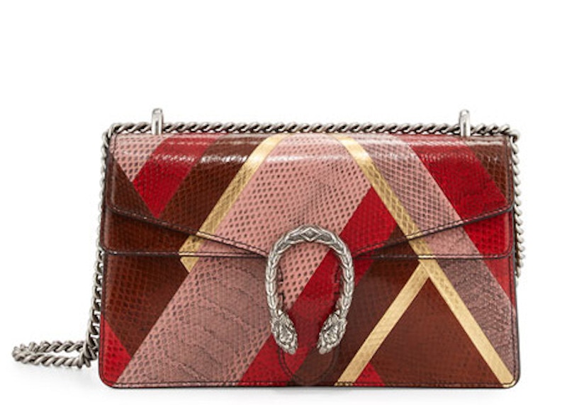 Gucci Dionysus Shoulder Bag Ayers Small Pink/Multicolor