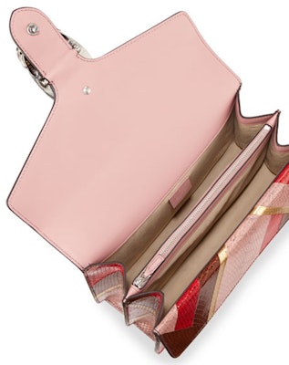 グッチ ディオニュソス ショルダーバッグ アイヤーズ スモール ピンク/マルチカラー Lookbook グッチ ディオニュソス ショルダーバッグ アイヤーズ スモール ピンク/マルチカラー