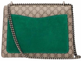 Bolso de Hombro Gucci Dionysus GG Supreme Moderno Mediano Verde Order Bolso de Hombro Gucci Dionysus GG Supreme Moderno Mediano Verde